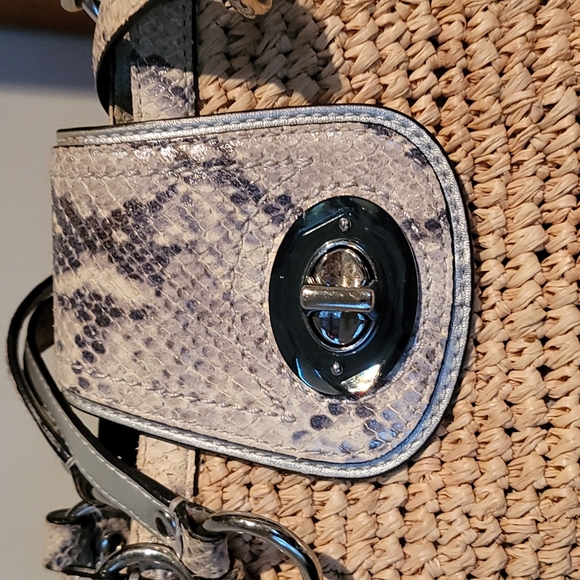 COACH STRAW NATURAL BAG 17”x10”x6”, Large Tote, Gorgeous!🔥 - Picture 6 of 17